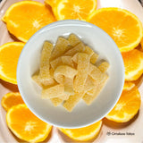 Bonbons gommeux aromatisés au citron italien Bourbon Fettuccine Gummies