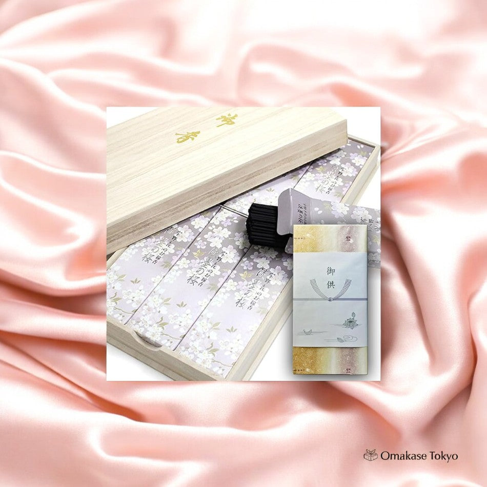 Encens fin aux fleurs de cerisier Nihon Kodo Chiyo Uno - 6 bâtons