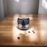 Nakatani Yamanaka Natsume Tea Caddy Noir Kodaiji Makie Outil de cérémonie du thé