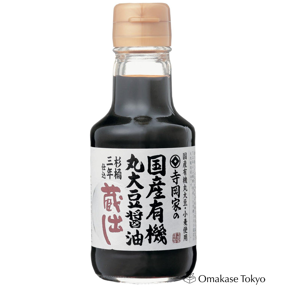 寺冈有机酱油日本桶装酱油 150ml