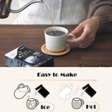 Latte au lait de sésame noir Kuki (paquet de 5)