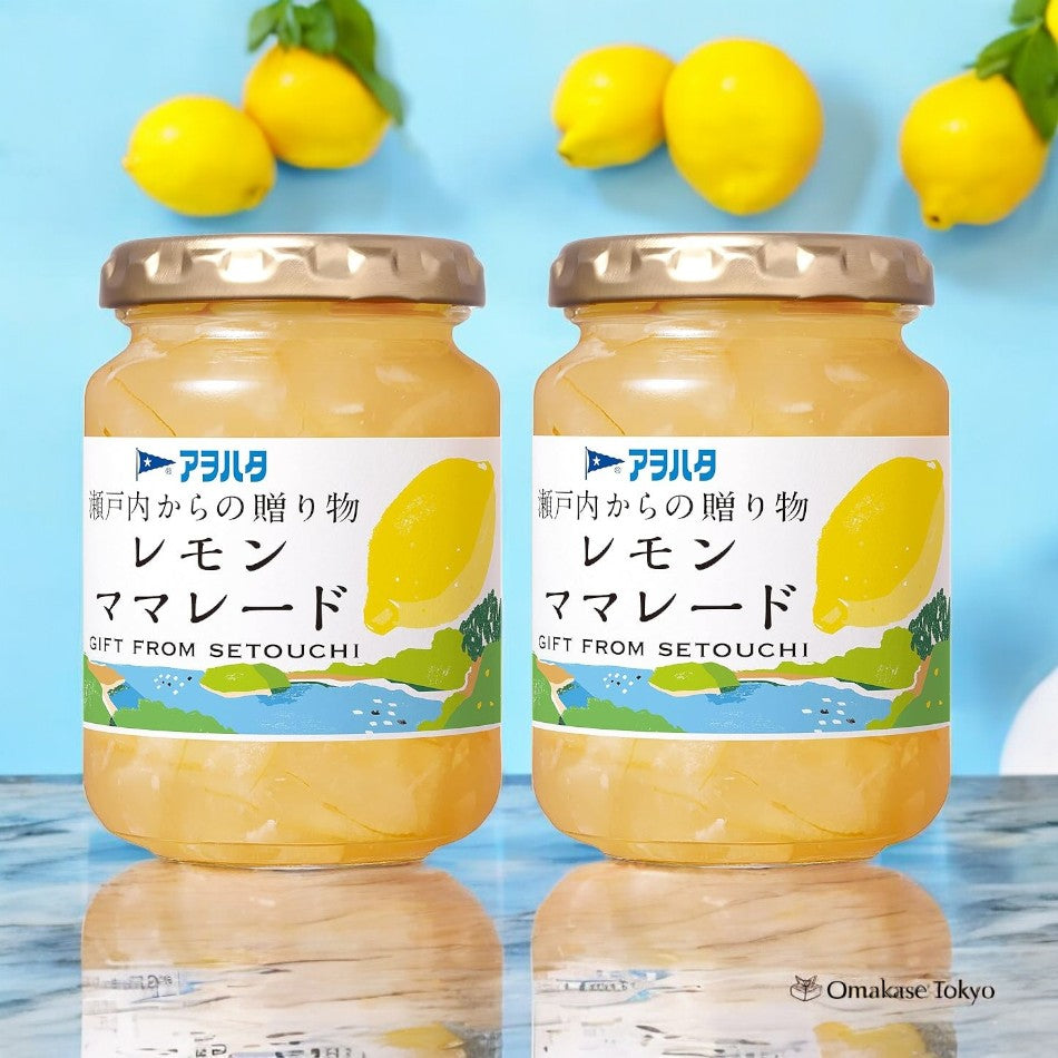 濑户内柠檬制成的柠檬果酱 2 包