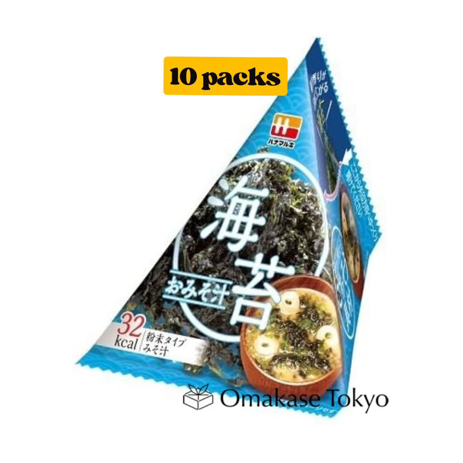 花丸木紫菜味噌汤Gochisou食材系列三角包11g（10包）