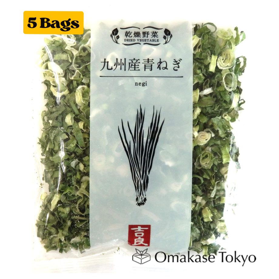 Kira Foods Légumes séchés (oignon vert) Kyushu Products 10g × 5 sachets