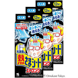 Kobayashi Netsusama Strong Freezer Cooling Sheet for Adults (3set)