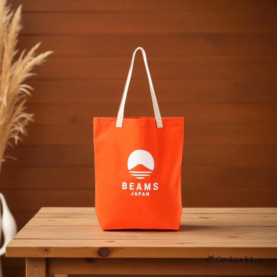 Sac fourre-tout en coton Beams Japan (Logo)