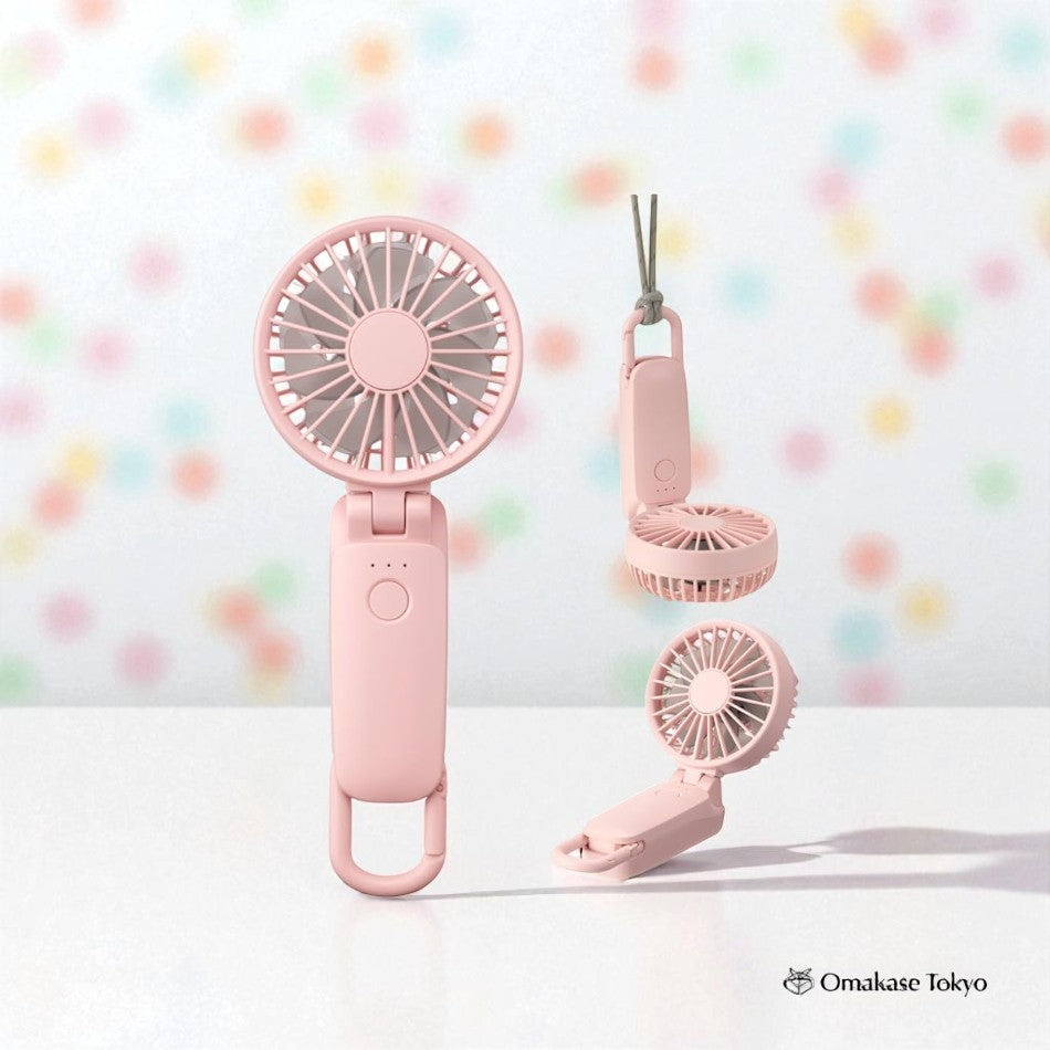 Ventilateur pratique RHYTHM Silky Wind Mobile 3.2