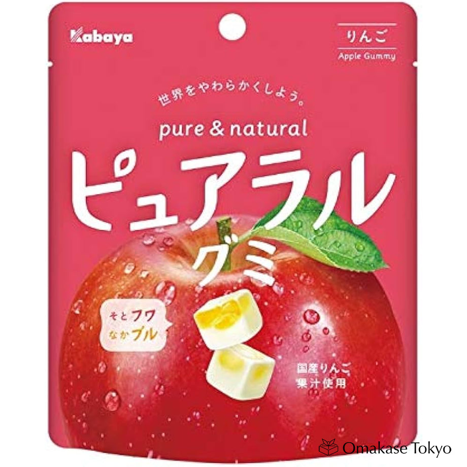Kabaya Foods Pure Ral Gummy Apple 58g