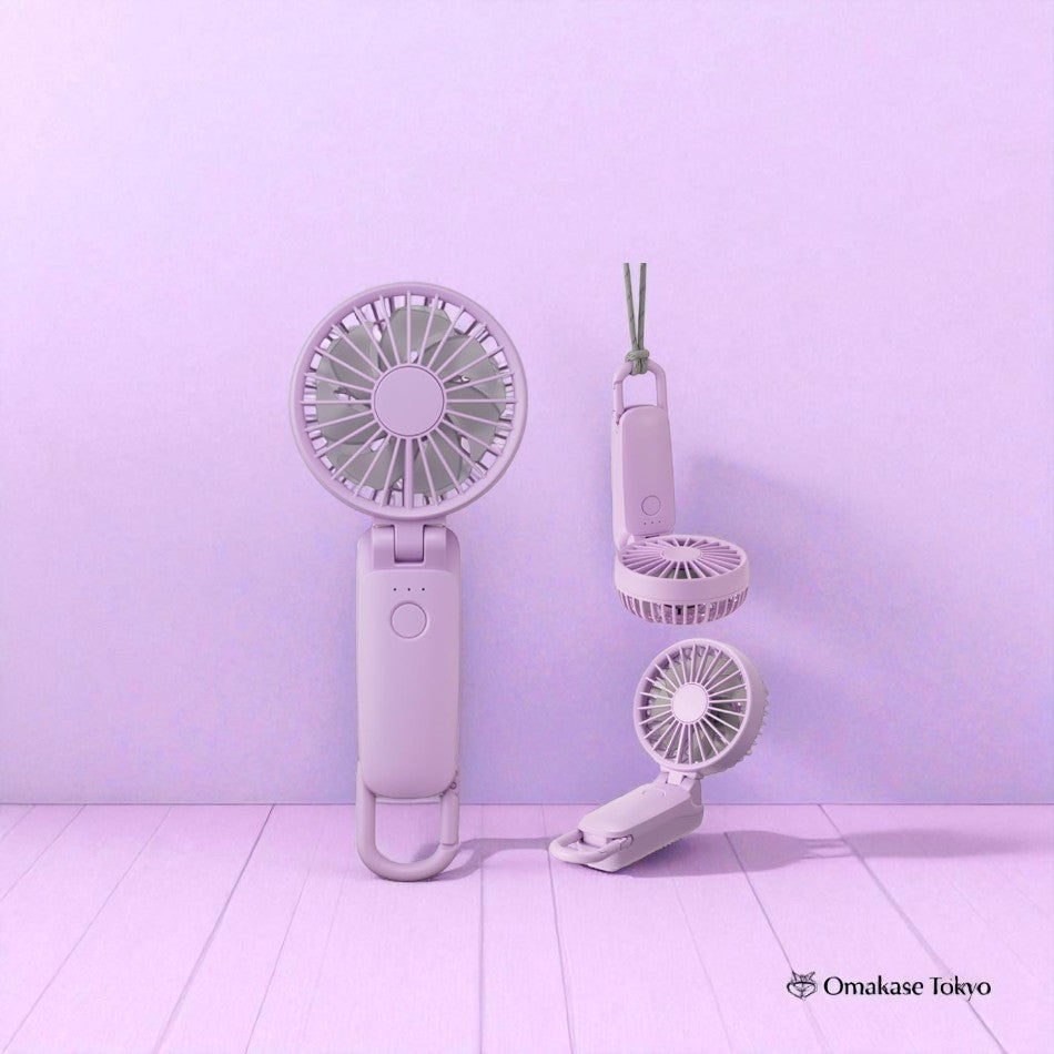 Ventilateur pratique RHYTHM Silky Wind Mobile 3.2