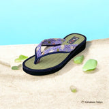 Daimyo Shokai Tatami Sandales pliantes 3608 Violet