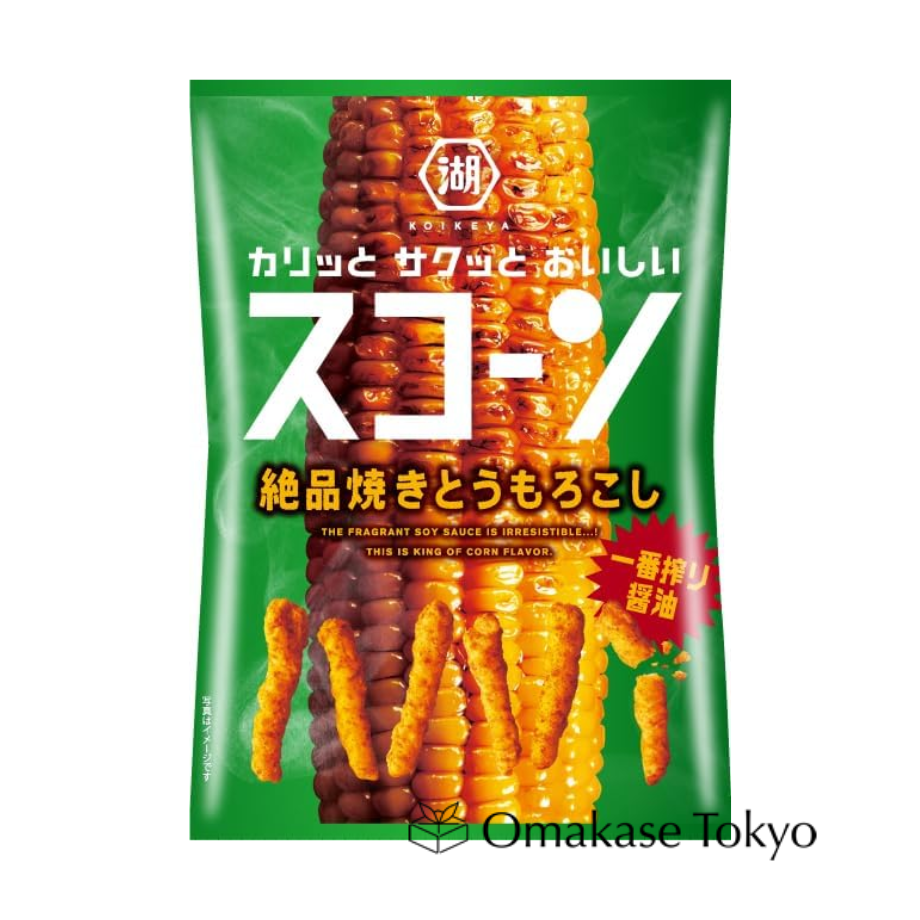 Koikeya Scorn 精致烤玉米零食 73g