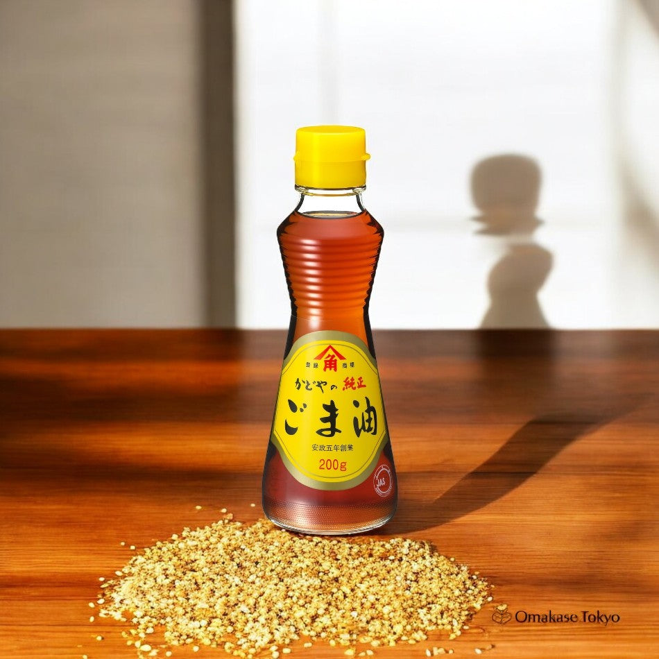 Kadoya Huile de sésame japonaise pure 200 ml