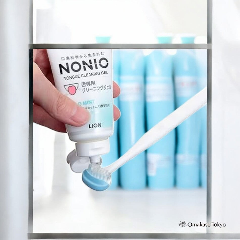 Ensemble Nettoyant Langue NONIO + Gel Nettoyant Langue Blanc