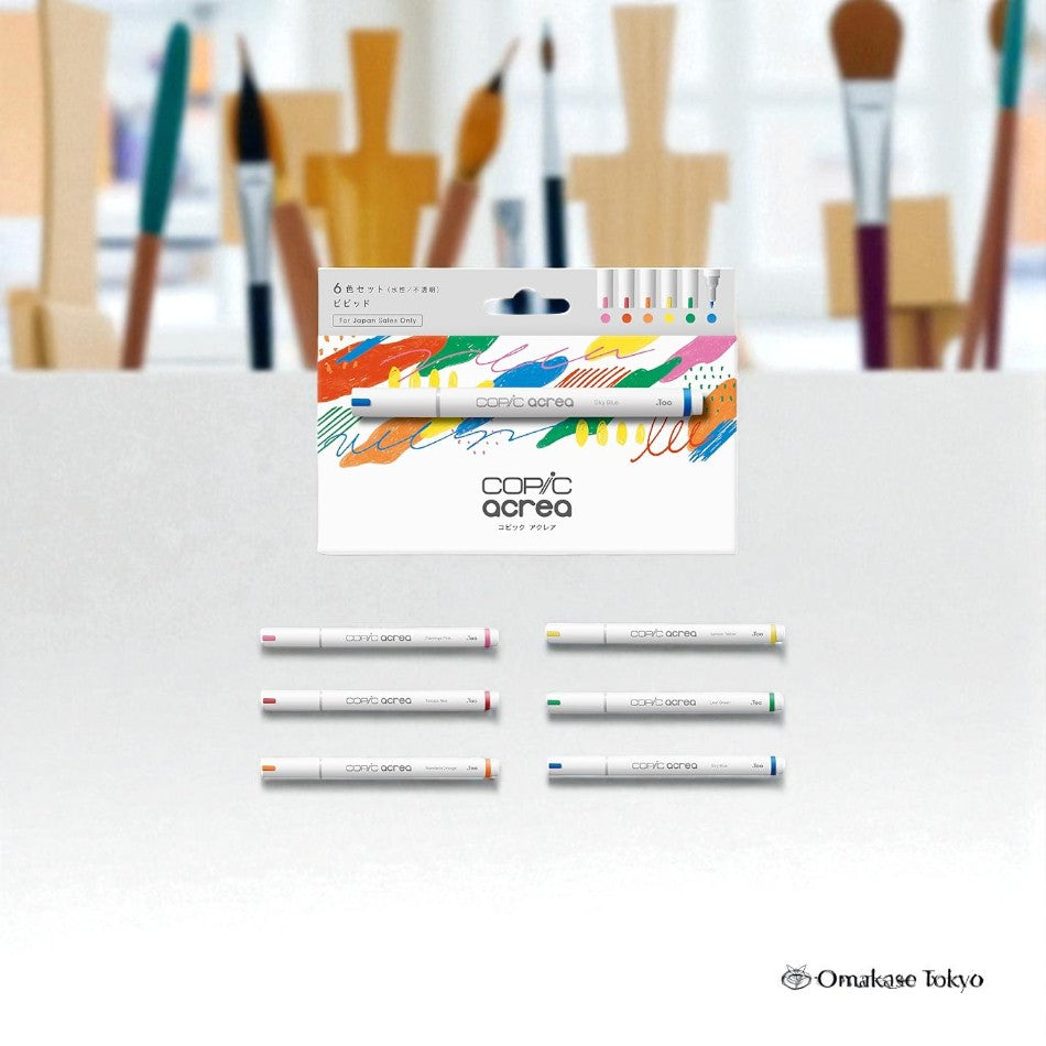 Copic Marker Set-6 Colors