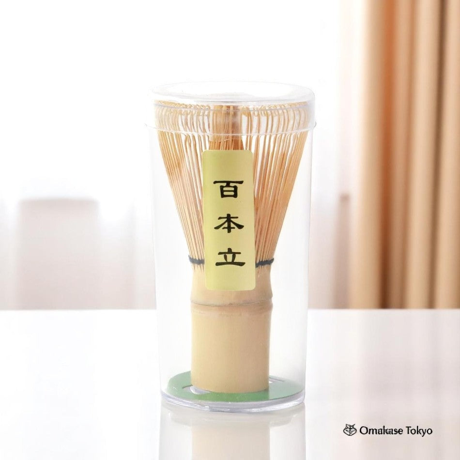 Fouet Matcha Chasen en bambou à 100 dents Miyoshi Cérémonie du thé