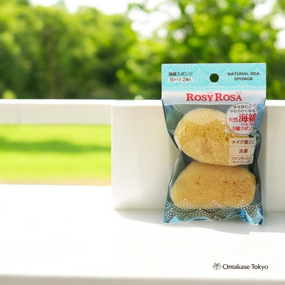ROSY ROSA Éponge de Mer Naturelle S (2P)